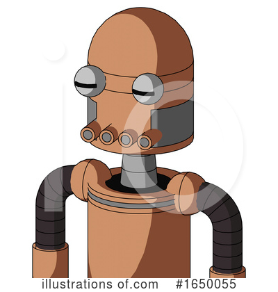 Royalty-Free (RF) Robot Clipart Illustration by Leo Blanchette - Stock Sample #1650055
