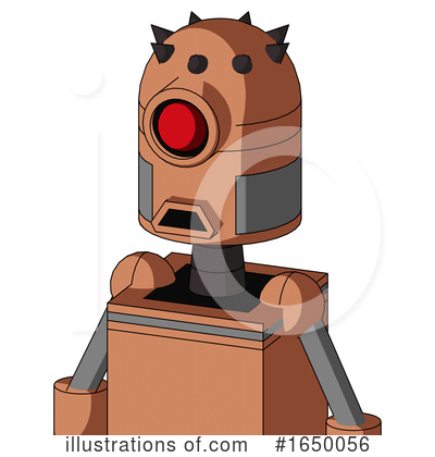 Royalty-Free (RF) Robot Clipart Illustration by Leo Blanchette - Stock Sample #1650056