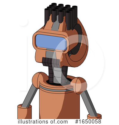 Royalty-Free (RF) Robot Clipart Illustration by Leo Blanchette - Stock Sample #1650058