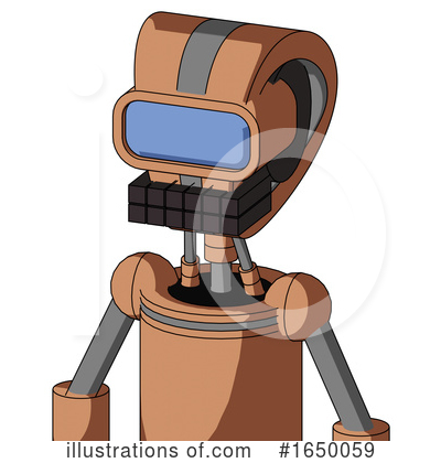 Royalty-Free (RF) Robot Clipart Illustration by Leo Blanchette - Stock Sample #1650059