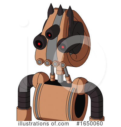 Royalty-Free (RF) Robot Clipart Illustration by Leo Blanchette - Stock Sample #1650060