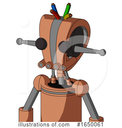 Royalty-Free (RF) Robot Clipart Illustration by Leo Blanchette - Stock Sample #1650061
