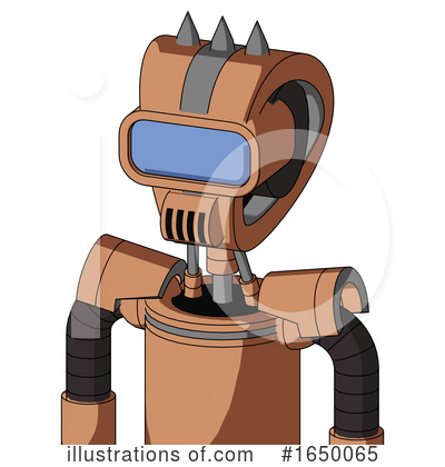 Royalty-Free (RF) Robot Clipart Illustration by Leo Blanchette - Stock Sample #1650065
