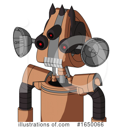 Royalty-Free (RF) Robot Clipart Illustration by Leo Blanchette - Stock Sample #1650066