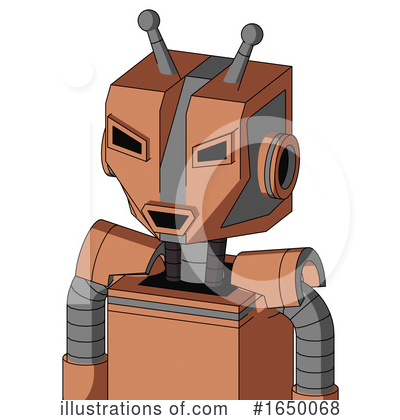 Royalty-Free (RF) Robot Clipart Illustration by Leo Blanchette - Stock Sample #1650068