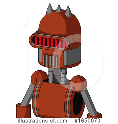 Royalty-Free (RF) Robot Clipart Illustration by Leo Blanchette - Stock Sample #1650070