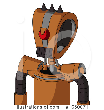 Royalty-Free (RF) Robot Clipart Illustration by Leo Blanchette - Stock Sample #1650071