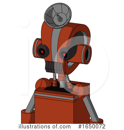 Royalty-Free (RF) Robot Clipart Illustration by Leo Blanchette - Stock Sample #1650072