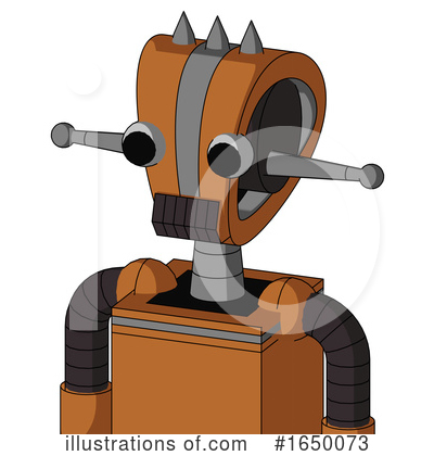 Royalty-Free (RF) Robot Clipart Illustration by Leo Blanchette - Stock Sample #1650073