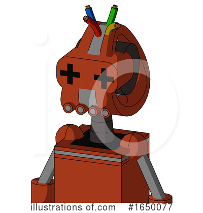 Royalty-Free (RF) Robot Clipart Illustration by Leo Blanchette - Stock Sample #1650077