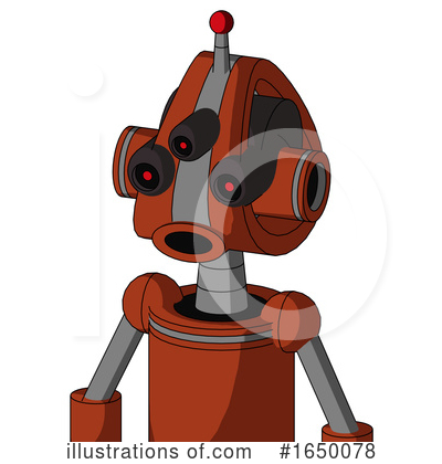 Royalty-Free (RF) Robot Clipart Illustration by Leo Blanchette - Stock Sample #1650078