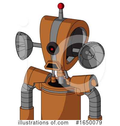 Royalty-Free (RF) Robot Clipart Illustration by Leo Blanchette - Stock Sample #1650079