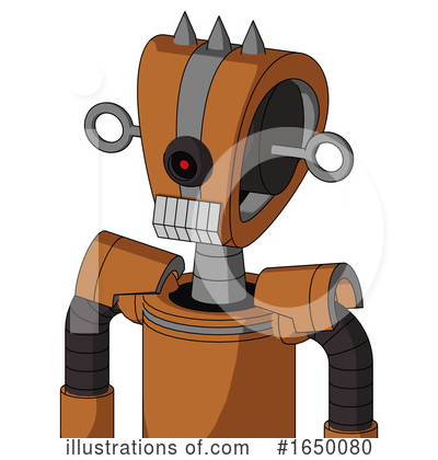 Royalty-Free (RF) Robot Clipart Illustration by Leo Blanchette - Stock Sample #1650080