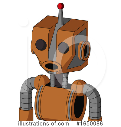 Royalty-Free (RF) Robot Clipart Illustration by Leo Blanchette - Stock Sample #1650086