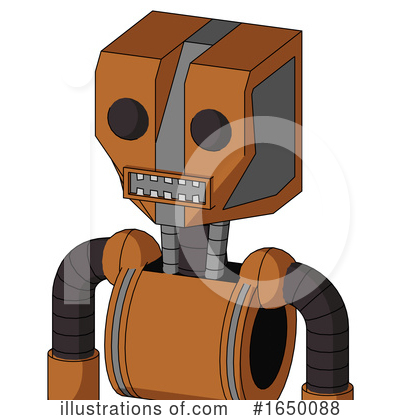 Royalty-Free (RF) Robot Clipart Illustration by Leo Blanchette - Stock Sample #1650088
