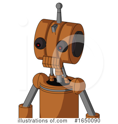 Royalty-Free (RF) Robot Clipart Illustration by Leo Blanchette - Stock Sample #1650090