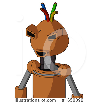 Royalty-Free (RF) Robot Clipart Illustration by Leo Blanchette - Stock Sample #1650092