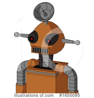Royalty-Free (RF) Robot Clipart Illustration by Leo Blanchette - Stock Sample #1650095