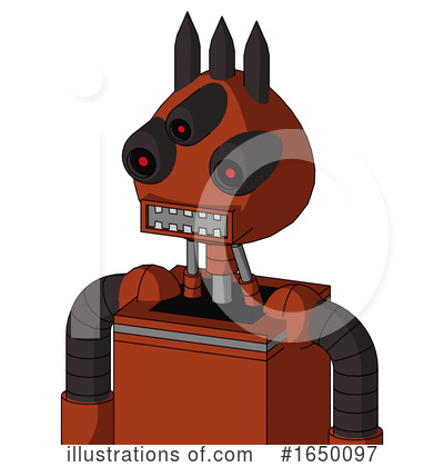 Royalty-Free (RF) Robot Clipart Illustration by Leo Blanchette - Stock Sample #1650097