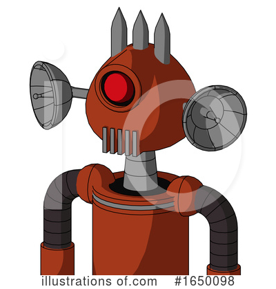 Royalty-Free (RF) Robot Clipart Illustration by Leo Blanchette - Stock Sample #1650098