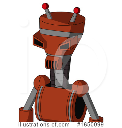 Royalty-Free (RF) Robot Clipart Illustration by Leo Blanchette - Stock Sample #1650099