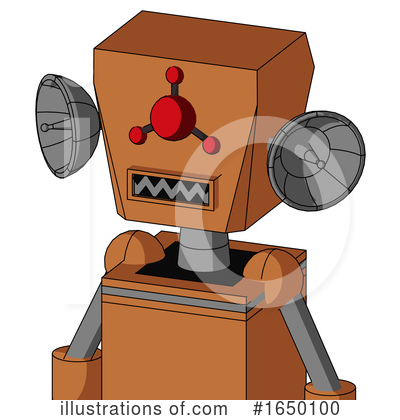 Royalty-Free (RF) Robot Clipart Illustration by Leo Blanchette - Stock Sample #1650100