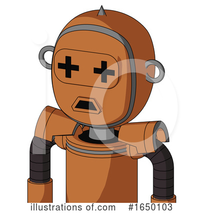 Royalty-Free (RF) Robot Clipart Illustration by Leo Blanchette - Stock Sample #1650103