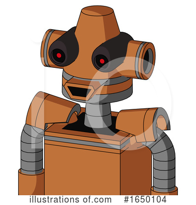 Royalty-Free (RF) Robot Clipart Illustration by Leo Blanchette - Stock Sample #1650104