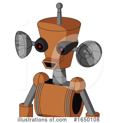 Royalty-Free (RF) Robot Clipart Illustration by Leo Blanchette - Stock Sample #1650108