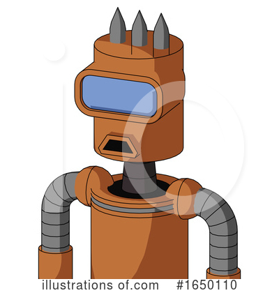 Royalty-Free (RF) Robot Clipart Illustration by Leo Blanchette - Stock Sample #1650110