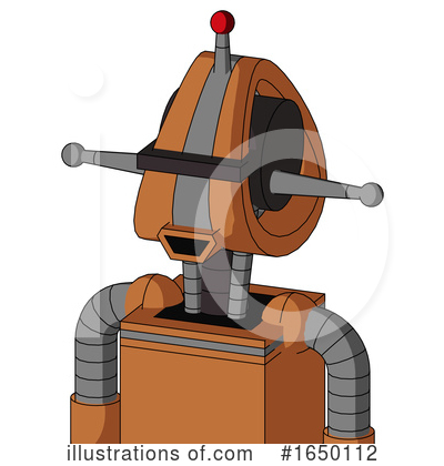Royalty-Free (RF) Robot Clipart Illustration by Leo Blanchette - Stock Sample #1650112