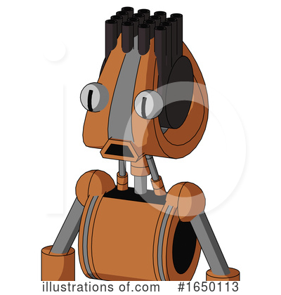 Royalty-Free (RF) Robot Clipart Illustration by Leo Blanchette - Stock Sample #1650113