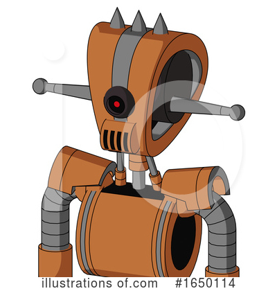 Royalty-Free (RF) Robot Clipart Illustration by Leo Blanchette - Stock Sample #1650114