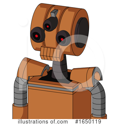 Royalty-Free (RF) Robot Clipart Illustration by Leo Blanchette - Stock Sample #1650119