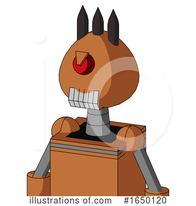 Royalty-Free (RF) Robot Clipart Illustration by Leo Blanchette - Stock Sample #1650120