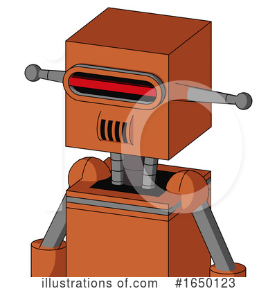 Royalty-Free (RF) Robot Clipart Illustration by Leo Blanchette - Stock Sample #1650123