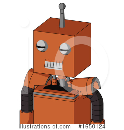 Royalty-Free (RF) Robot Clipart Illustration by Leo Blanchette - Stock Sample #1650124