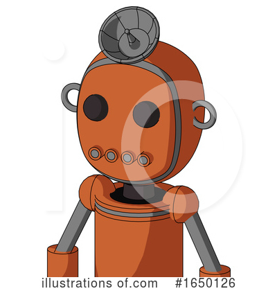 Royalty-Free (RF) Robot Clipart Illustration by Leo Blanchette - Stock Sample #1650126