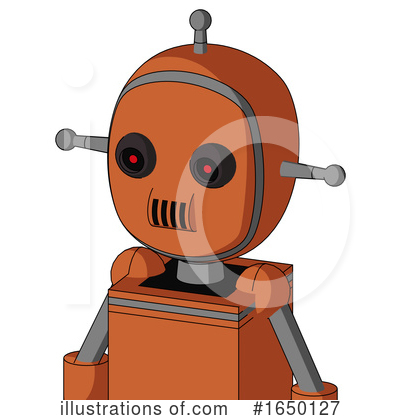 Royalty-Free (RF) Robot Clipart Illustration by Leo Blanchette - Stock Sample #1650127