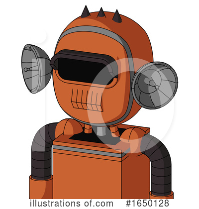 Royalty-Free (RF) Robot Clipart Illustration by Leo Blanchette - Stock Sample #1650128