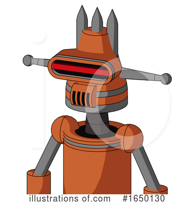 Royalty-Free (RF) Robot Clipart Illustration by Leo Blanchette - Stock Sample #1650130