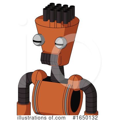 Royalty-Free (RF) Robot Clipart Illustration by Leo Blanchette - Stock Sample #1650132