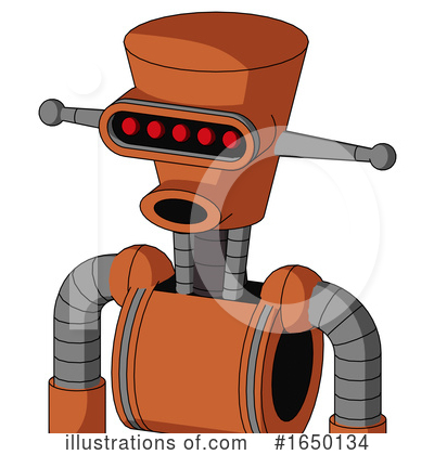 Royalty-Free (RF) Robot Clipart Illustration by Leo Blanchette - Stock Sample #1650134