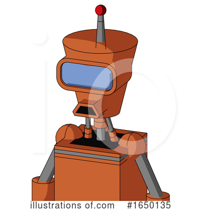 Royalty-Free (RF) Robot Clipart Illustration by Leo Blanchette - Stock Sample #1650135