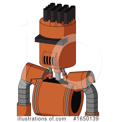 Royalty-Free (RF) Robot Clipart Illustration by Leo Blanchette - Stock Sample #1650139
