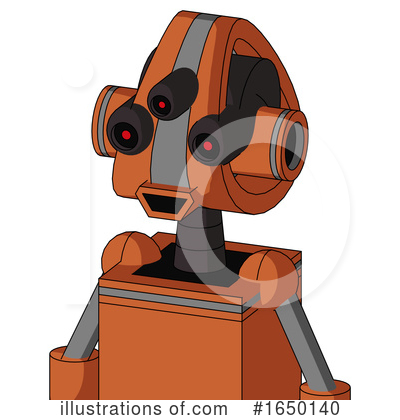 Royalty-Free (RF) Robot Clipart Illustration by Leo Blanchette - Stock Sample #1650140