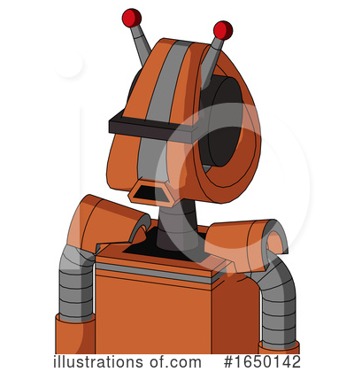 Royalty-Free (RF) Robot Clipart Illustration by Leo Blanchette - Stock Sample #1650142