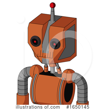 Royalty-Free (RF) Robot Clipart Illustration by Leo Blanchette - Stock Sample #1650145