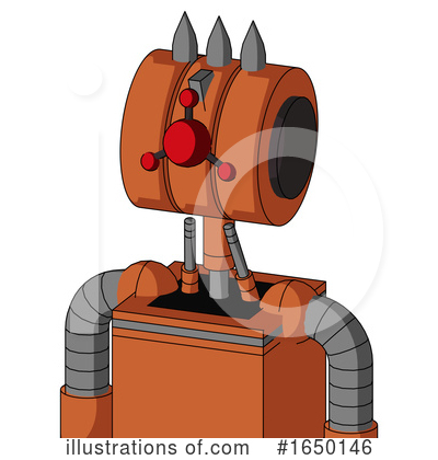 Royalty-Free (RF) Robot Clipart Illustration by Leo Blanchette - Stock Sample #1650146
