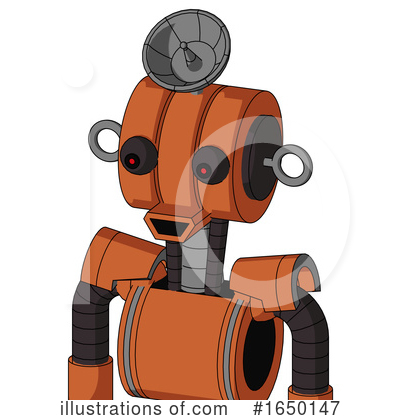 Royalty-Free (RF) Robot Clipart Illustration by Leo Blanchette - Stock Sample #1650147
